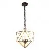 Závěsná lampa Tiiffany STELLA NOVA 30 × 30 × 135 cm E14 / max. 3 × 25 W - fotografie 5