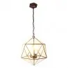 Závěsná lampa Tiffany STELLA NOVA 35 × 35 × 140 cm E14 / max. 3 × 25 W - fotografie 1