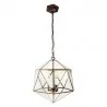 Závěsná lampa Tiffany STELLA NOVA 35 × 35 × 140 cm E14 / max. 3 × 25 W - fotografie 4