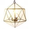 Závěsná lampa Tiffany STELLA NOVA 40 × 40 × 145 cm E14 / max. 3 × 25 W - fotografie 1