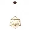 Závěsná lampa Tiffany STELLA NOVA 40 × 40 × 145 cm E14 / max. 3 × 25 W - fotografie 3