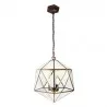 Závěsná lampa Tiffany STELLA NOVA 40 × 40 × 145 cm E14 / max. 3 × 25 W - fotografie 4