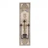 Nástěnná lampa dřevo a kov 31 × 19 × 120 cm E14 / max. 3 × 25 W - fotografie 2