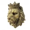 Nástěnná dekorace LION HEAD 57 × 28 × 63 cm - fotografie 2