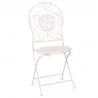 Zahradní bistro set stůl a dvě židle Ø 60×70 cm / 2×40×40×92 cm – fotografie 3