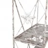 Kovový regál 76 × 47 × 177 cm - fotografie 5