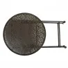 Zahradní bistro set stůl a dvě židle Ø 60x71 / 50×40×93 cm (2) – fotografie 3