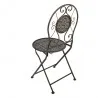 Zahradní bistro set stůl a dvě židle Ø 60x71 / 50×40×93 cm (2) – fotografie 6