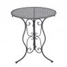 Zahradní bistro set stůl a dvě židle Ø 60x71 / 50×40×93 cm (2) – fotografie 2