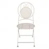 Zahradní bistro set stůl a dvě židle Ø 60x74 / 50×40×92 cm (2) – fotografie 5