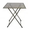 Zahradní bistro set stůl a dvě židle 60x60x70 / 50×40×93 cm (2) – fotografie 2