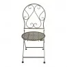 Zahradní bistro set stůl a dvě židle 60x60x70 / 50×40×93 cm (2) – fotografie 5