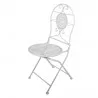 Zahradní bistro set stůl a dvě židle Ø 60x70 / 50×40×93 cm (2) – fotografie 4