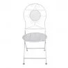 Zahradní bistro set stůl a dvě židle Ø 60x70 / 50×40×93 cm (2) – fotografie 5