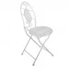 Zahradní bistro set stůl a dvě židle Ø 60x70 / 50×40×93 cm (2) – fotografie 6