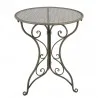 Zahradní bistro set stůl a dvě židle Ø 60x70 / 50×40×93 cm (2) – fotografie 2