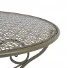Zahradní bistro set stůl a dvě židle Ø 60x70 / 50×40×93 cm (2) – fotografie 4