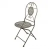 Zahradní bistro set stůl a dvě židle Ø 60x70 / 50×40×93 cm (2) – fotografie 5