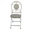 Zahradní bistro set stůl a dvě židle Ø 60x70 / 50×40×93 cm (2) – fotografie 6