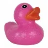 Gumová kachnička PINK 6×6×6 cm - fotografie 3
