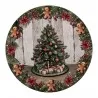 Plastový servírovací talíř CHRISTMAS TREE Ø 33×1 cm - fotografie 1