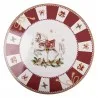 Plastový stojan na dorty CHRISTMAS Ø 33×14 cm - fotografie 2