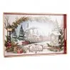 Dekorativní plastový podnos MERRY CHRISTMAS 41×26×4 cm - fotografie 4