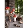 Dekorativní keramická houba 13×13×15 cm – fotografie 4
