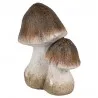 Dekorativní keramická houba 10×7×12 cm - fotografie 3