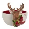 Keramická miska DEER 21x16x7 / 14 cm / 700 ml - fotografie 2