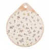 Keramická podložka pod nádobí FLOWERS 20×23 cm – fotografie 1