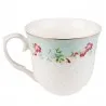Porcelánový šálek s podšálkem s růžovými pivoňkami PINK ELEGANCE Ø 15*8 / 250 ml – fotografie 3