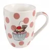 Sada čtyř porcelánových hrnků CUPCAKE 12×8×10 cm / 300 ml (4) – fotografie 4