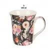 Sada čtyř porcelánových hrnků FLOWERS 12×8×10 cm / 300 ml (4) – fotografie 3