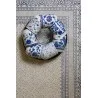 Modrobílý porcelánový kalíšek na čaj s drobnými kvítky BLUE LIGHT Ø 6×8 cm / 0,1L – fotografie 2