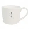 Keramický hrnek LOVE se srdíčkem 12×8×7 cm / 300 ml – fotografie 1