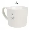 Keramický hrnek LOVE se srdíčkem 12×8×7 cm / 300 ml – fotografie 2