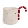 Keramický hrnek CANDY CANE 14×9×10 cm / 325 ml – fotografie 1