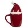 Keramický hrnek s víčkem SANTA 12×9×17 cm / 300 ml – fotografie 2