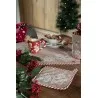Červený vánoční keramický hrnek GINGERBREAD MEN s perníčky 14×9×10 cm / 325 ml – fotografie 4