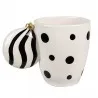 Vánoční keramický hrnek CHRISTMAS BAUBLE s koulí na uchu 14×9×10 cm / 350 ml – fotografie 2