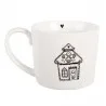 Porcelánový hrnek GINGERBREAD HOUSE s perníkovou chaloupkou 12×8×7 cm / 275 ml – fotografie 3