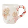 Vánoční keramický hrnek GINGERBREAD FIGURE s perníčky 14×9×10 cm / 350 ml – fotografie 1