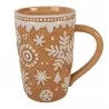 Keramický hrnek SNOWFLAKES 14×10×15 cm / 575 ml – fotografie 1