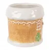 Vánoční keramický hrnek GINGERBREAD HOUSE ve tvaru perníkové chaloupky 13×9×9 cm / 300 ml – fotografie 2