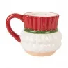 Vánoční keramický hrnek NUTCRACKER ve tvaru louskáčka 14×11×10 cm / 350 ml – fotografie 3