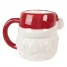 Velký vánoční keramický hrnek SANTA CLAUS 15×11×11 cm / 500 ml – fotografie 3