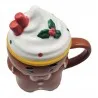 Keramický hrnek s víčkem GINGERBREAD MAN 12×8×15 cm / 250 ml - fotografie 5