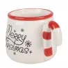 Keramický hrnek MERRY CHRISTMAS 13×10×8 cm / 300 ml - fotografie 2