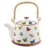 Keramická konvička na čaj BUTTERFLIES 17×14×12 cm / 0,7L - fotografie 1
